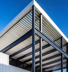 Estructura Metálica para Porches y Cubiertas